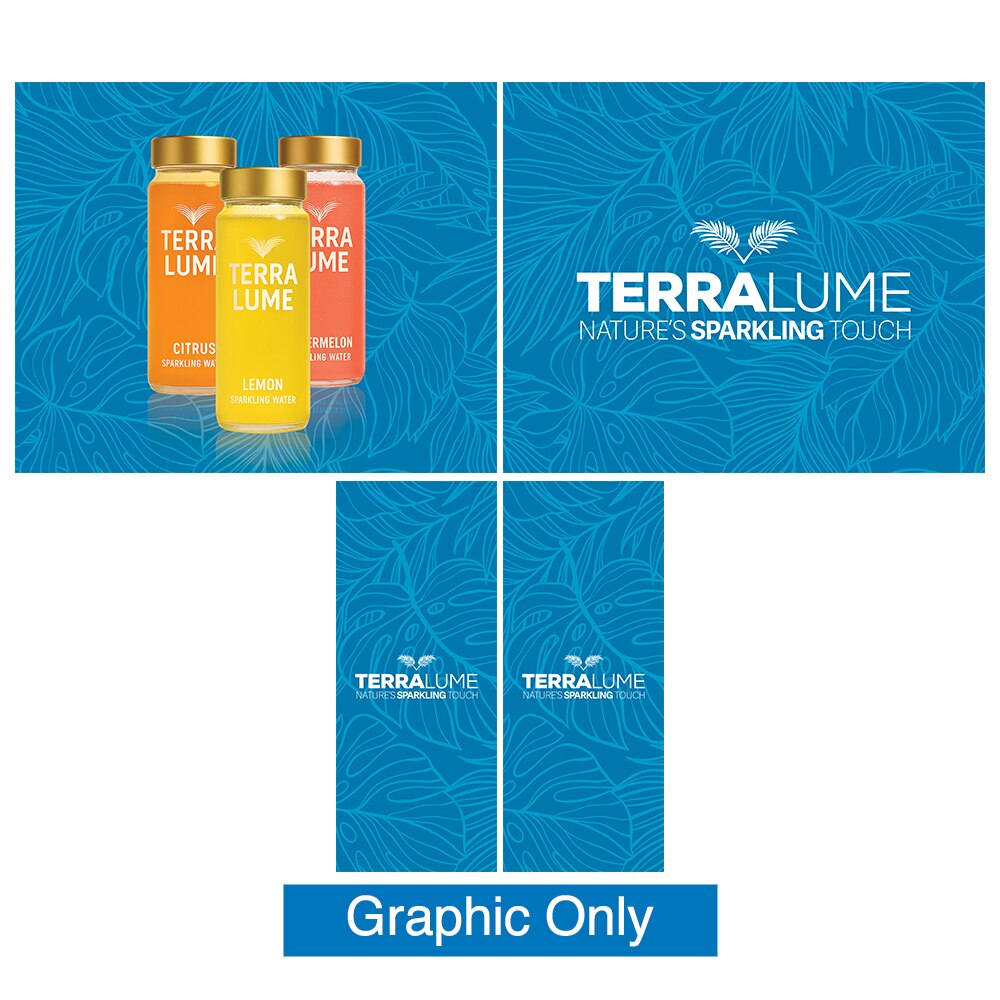 Showbird 65 20 x 10 Configuration E — Single Sided Graphic Only Non Backlit